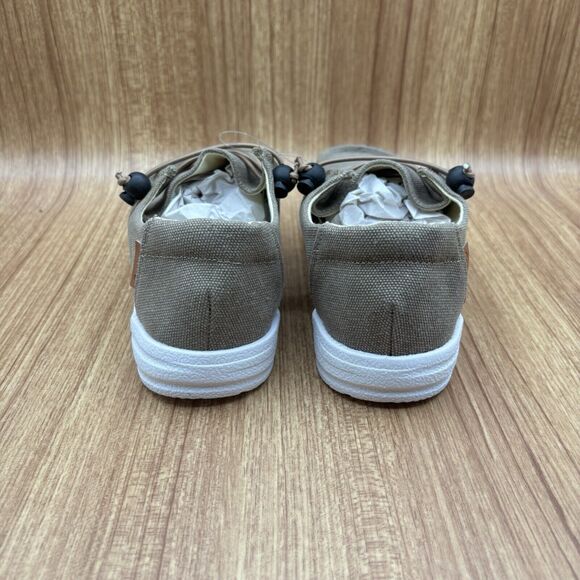 Corkys Kayak Casual Slip On Khaki Color Padded Insole Women's Sneakers Size US 7 - Picture 3 of 8